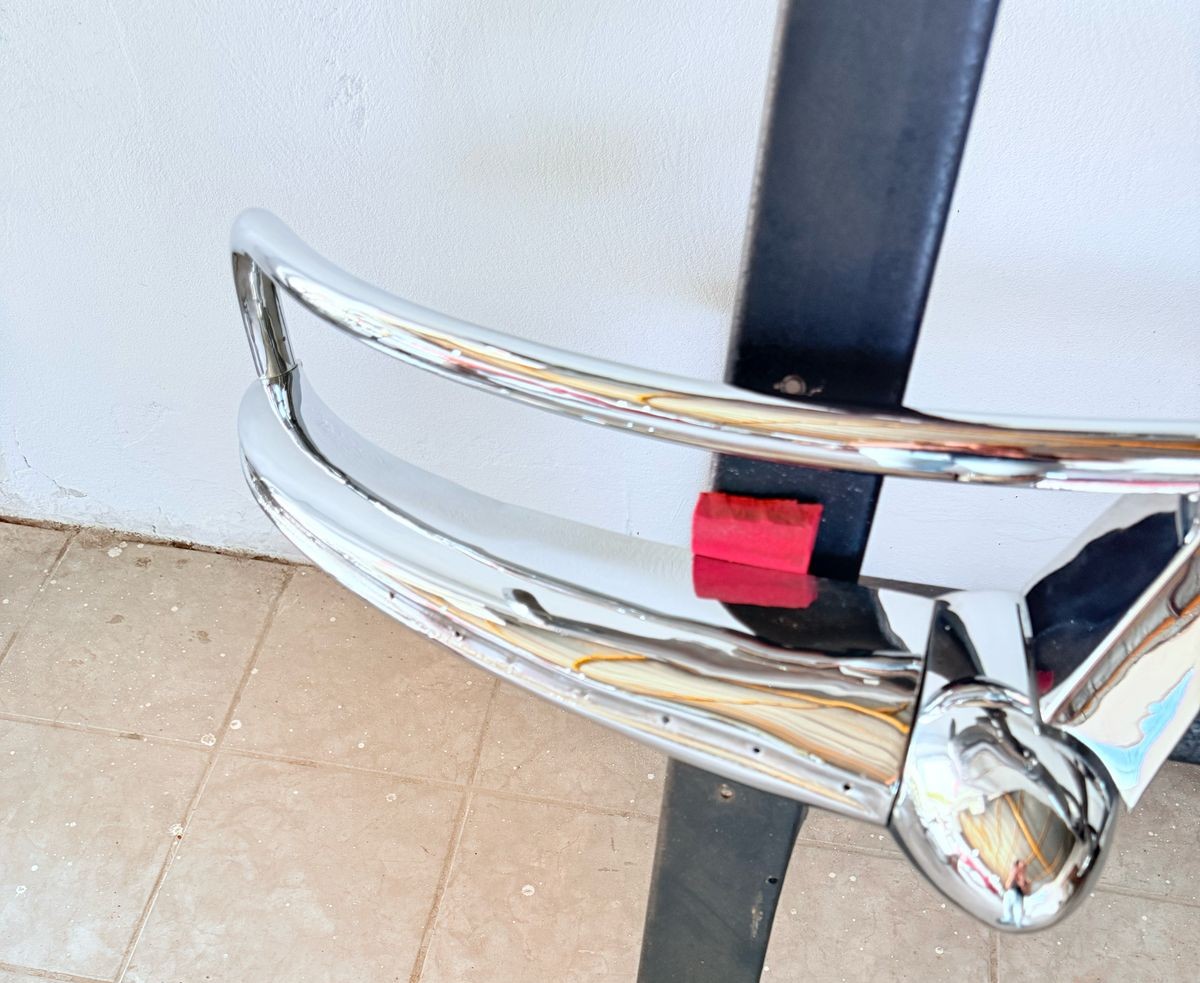 PARACHOQUE DKW DIANTEIRO ORIGINAL CROMADO